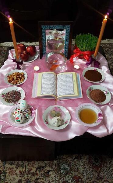 عکس ظرف برای سفره هفت سین