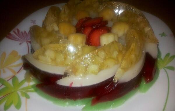 عکس ژله زردآلو