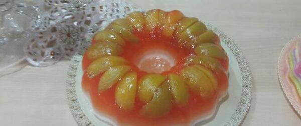 عکس ژله زردآلو