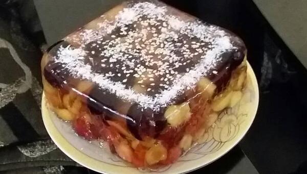 عکس ژله زردآلو