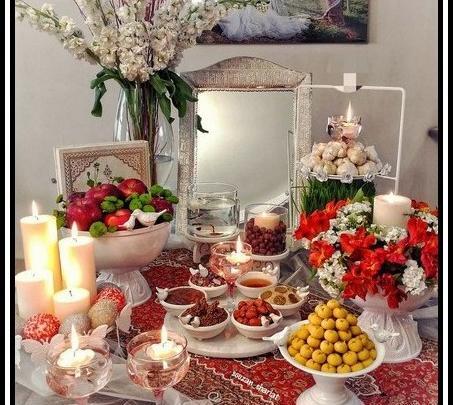 عکس سفره هفت سین مجلل