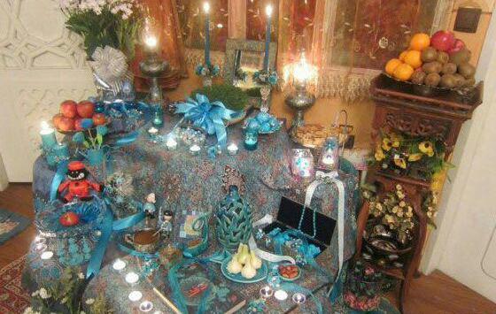 عکس سفره هفت سین مجلل