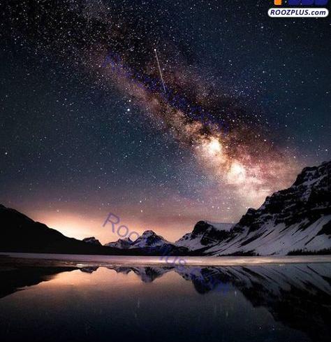 عکس آسمان در شب