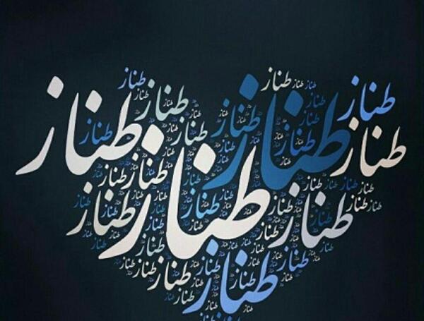 عکس تولدت مبارک طناز
