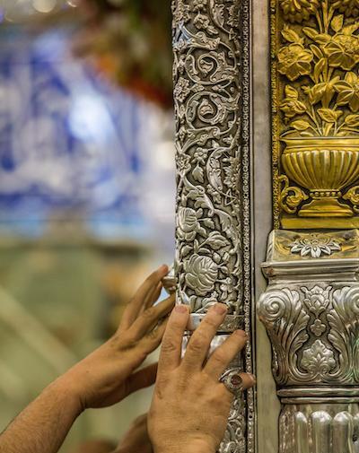 عکس زیبا از ضریح امام حسین