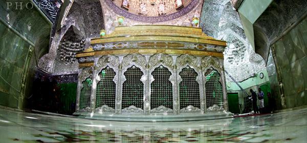 عکس زیبا از ضریح امام حسین