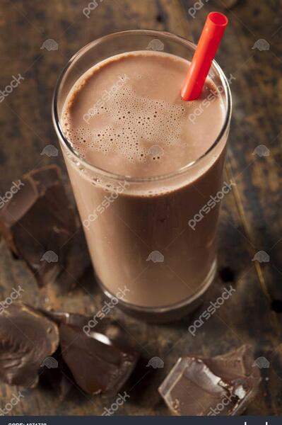 عکس شیر شکلات