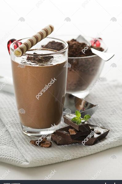 عکس شیر شکلات