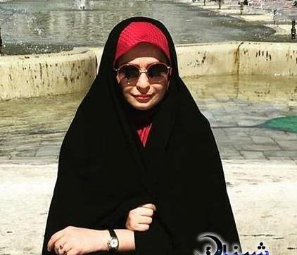 عکس با حجاب مهراوه شریفی نیا