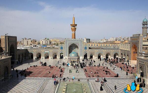 عکس حرم امام رضا سال 1356