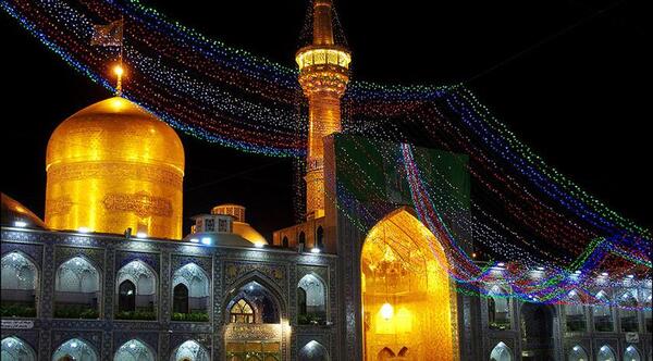 عکس حرم امام رضا سال 1356