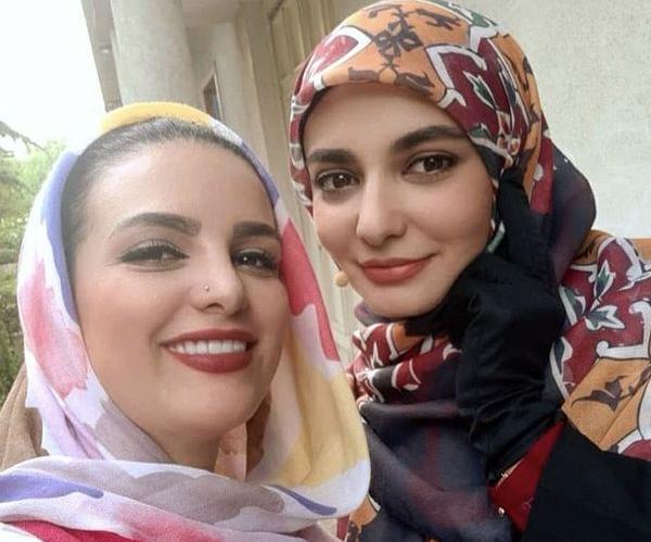 دانلود عکس لیندا کیانی در حرم امام رضا