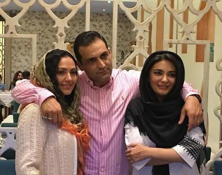 دانلود عکس لیندا کیانی در حرم امام رضا