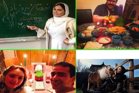 عکس سال نو بازیگران
