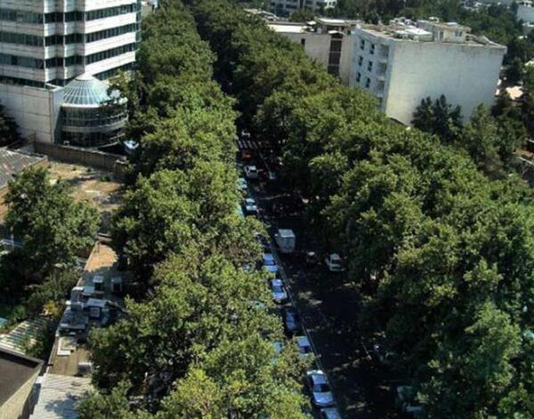 عکس خیابان حافظ تهران