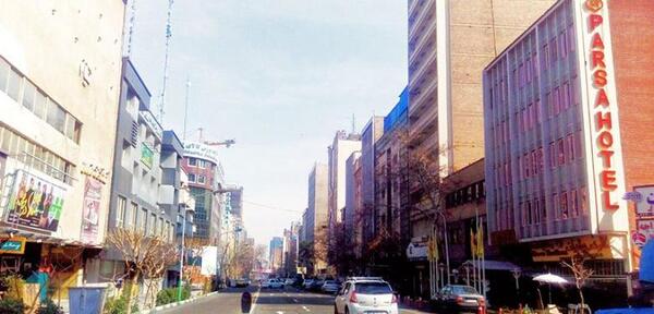 عکس خیابان حافظ تهران