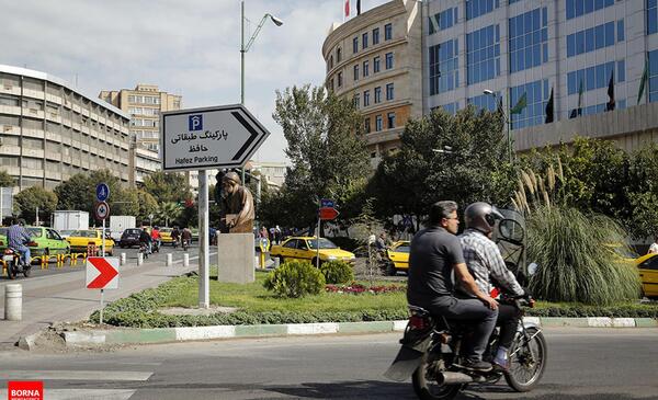 عکس خیابان حافظ تهران