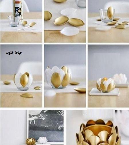 عکس سفره هفت سین با ظروف یکبار مصرف