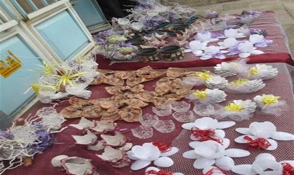 عکس سفره هفت سین با ظروف یکبار مصرف