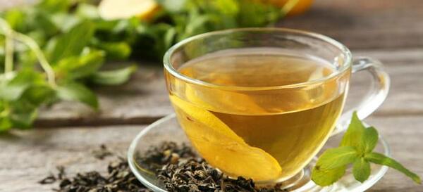 عکس چای سبز خشک شده