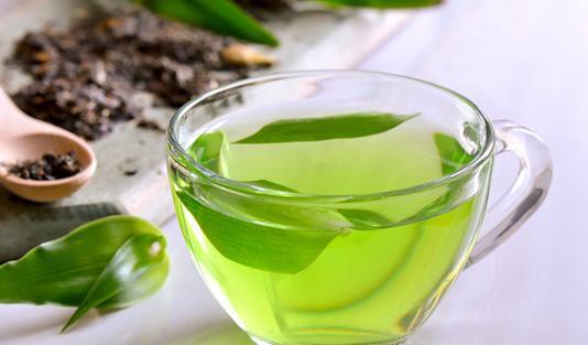 عکس چای سبز خشک شده