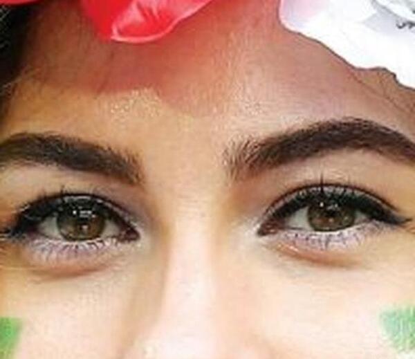 عکس چشم شاد