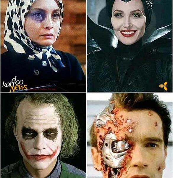 عکس جوکر قبل از گریم