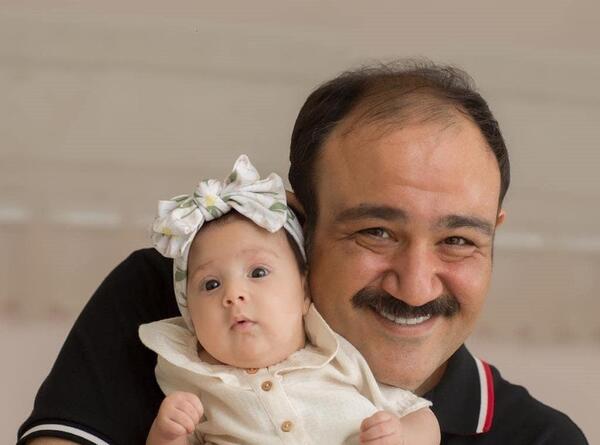 عکس تولد دختر مهران غفوریان