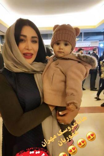 عکس تولد دختر مهران غفوریان
