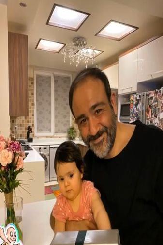عکس تولد دختر مهران غفوریان