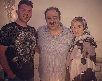 عکس تولد دختر مهران غفوریان