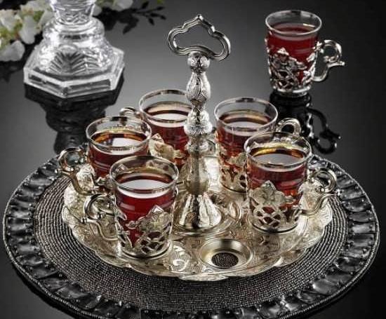 عکس چای تو سینی