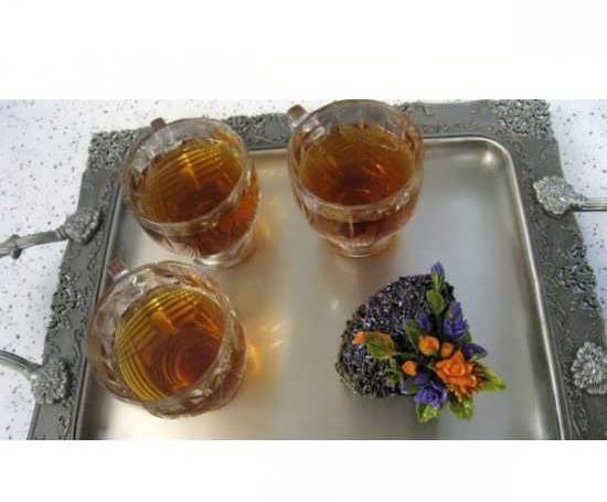 عکس چای تو سینی