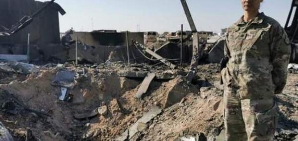 عکس حمله ایران به پایگاه عین الاسد