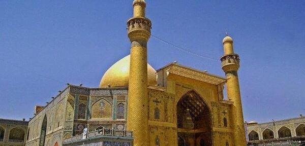 عکس ایوان طلای حضرت علی