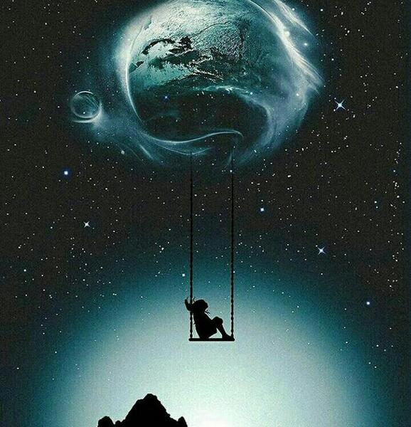 عکس دختر تنها و غمگین در شب