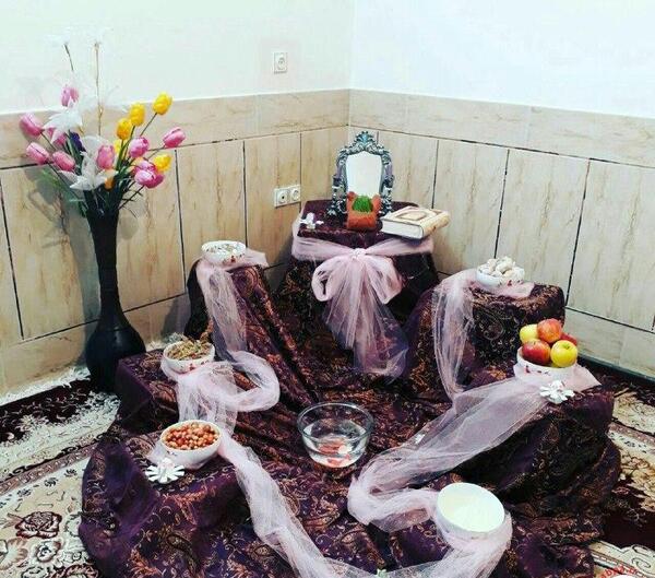 عکس سفره هفت سین لری