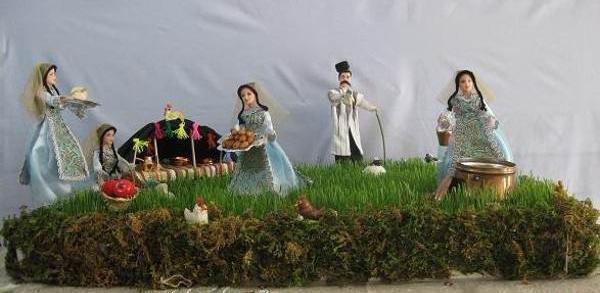 عکس سفره هفت سین لری
