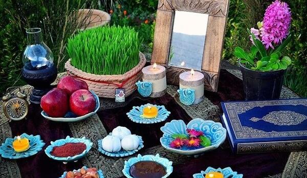 عکس سفره هفت سین لری