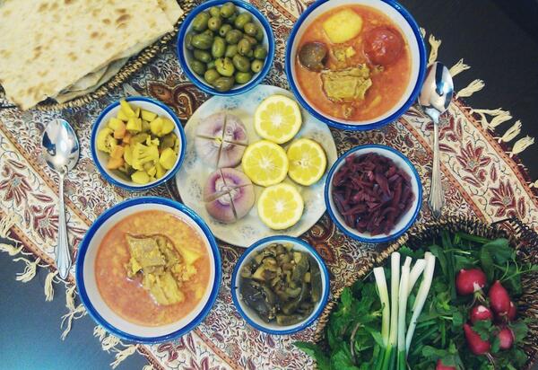عکس ابگوشت تو قابلمه