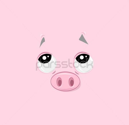 عکس خنده صورتی
