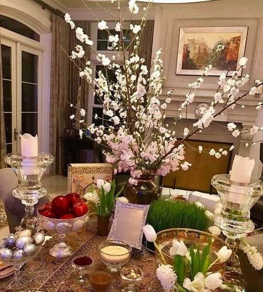 عکس سفره هفت سین مدرن