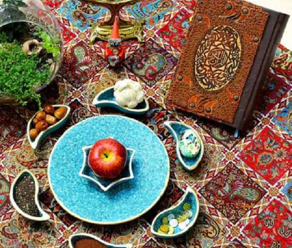 عکس سفره هفت سین مدرن