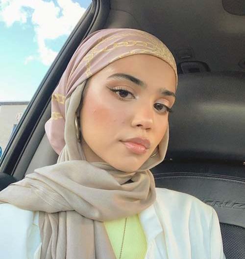 عکس یه دختر با حجاب خوشگل برای پروفایل