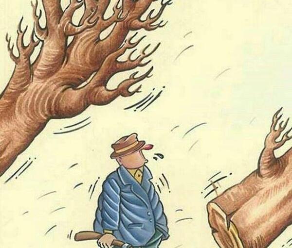عکس ضرب المثل از هر دست بدهی از همان دست میگیری