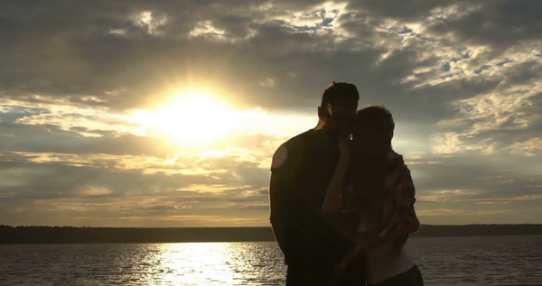 عکس دونفره غروب افتاب