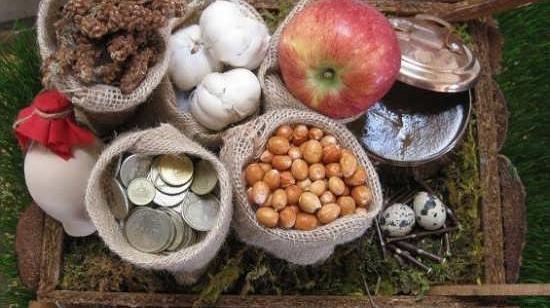 عکس سفره هفت سین با گونی