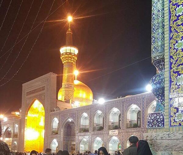 عکس حرم امام رضا همین الان یهویی