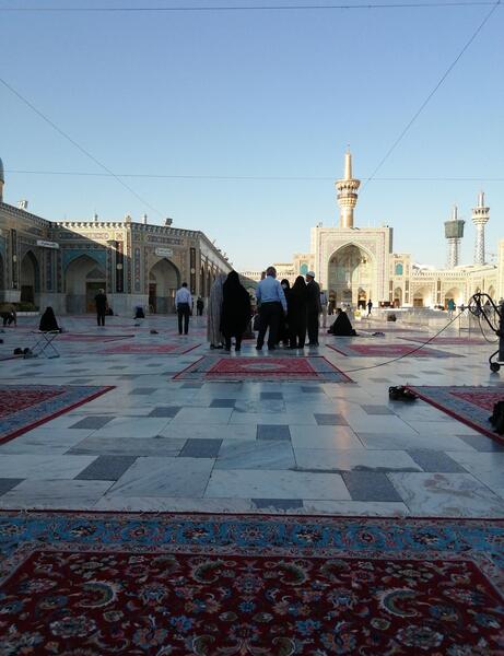 عکس حرم امام رضا همین الان یهویی