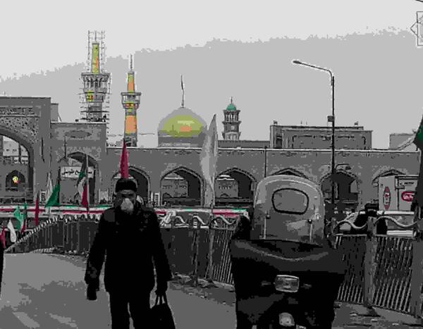 عکس حرم امام رضا همین الان یهویی